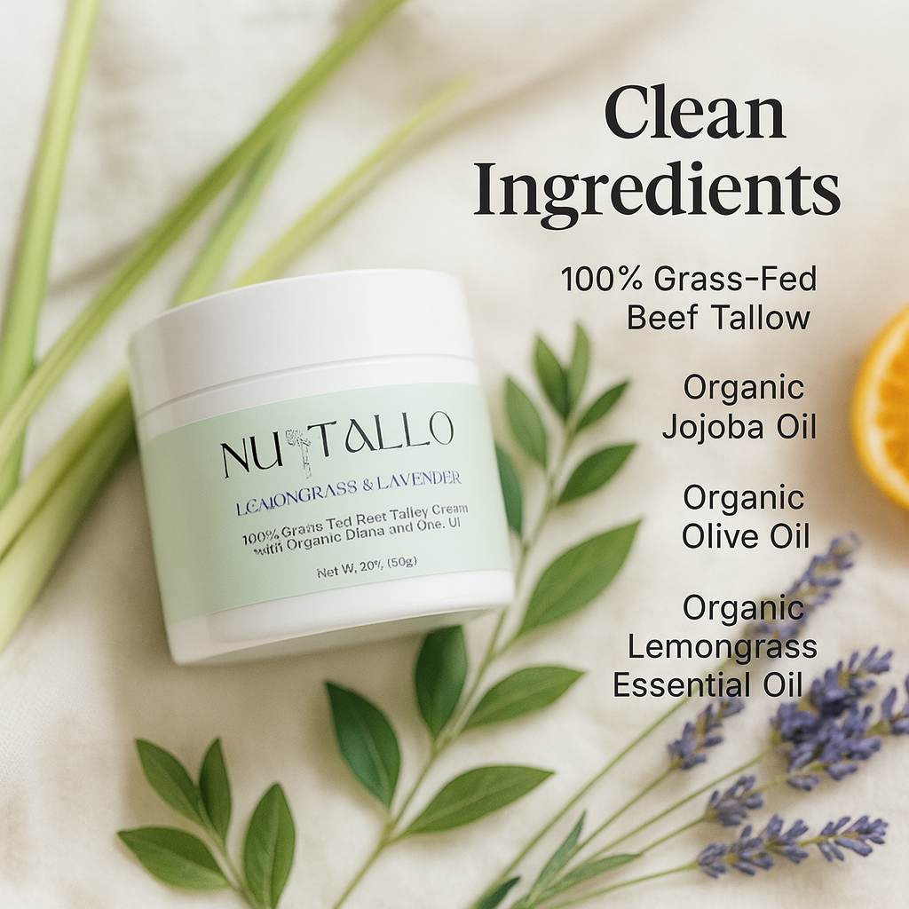 Tallow Cream Lemongrass & Lavender