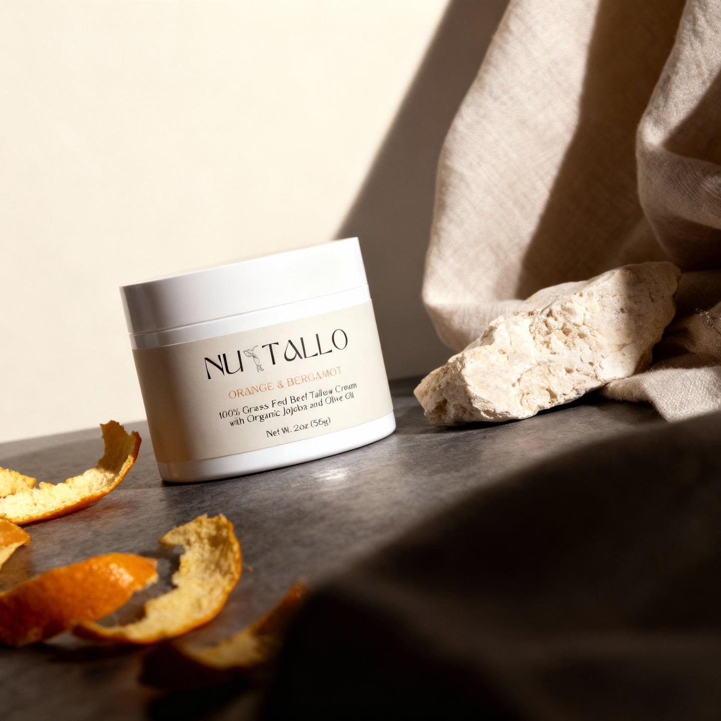 Tallow Cream Orange & Bergamot