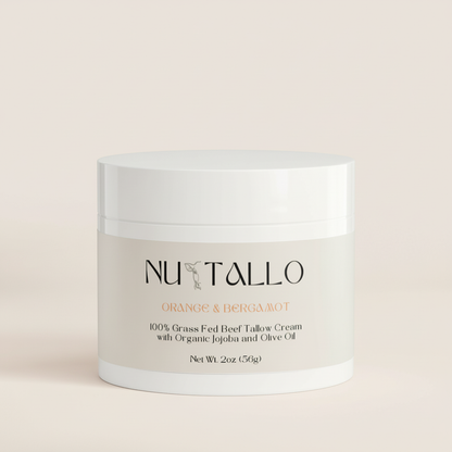 Tallow Cream Orange & Bergamot